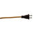 Rayon Covered Lamp Cord Set - Gold Thumbnail