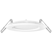 769 Lumens - 10 Watt - 3500 Kelvin - 4 in. New Construction LED Downlight Fixture - Hardwire - 65 Watt Incandescent Equal - Round - White Trim - 90 CRI - 120 Volt - Green Creative 98215