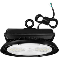 36,500 Lumens - 240 Watt - 5000 Kelvin - UFO LED High Bay Fixture - Sensor Ready - 1000 Watt Metal Halide Equal - Black Finish - 120-277 Volt - PLT-12721