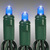 LED Mini Light Stringer - 25 ft. - (50) LEDs - Blue - 6 in. Bulb Spacing - Green Wire Thumbnail