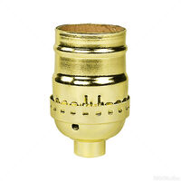 KEYLESS SHORT POL GILT SOCKET