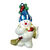 Sweeping Snowman Christmas Ornament Thumbnail