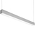 4 ft. Color Selectable Architectural LED Linear Fixture - Up/Down Light - 6200 Total Lumens - Silver Thumbnail