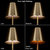 Newport 4 in 1 Patio Lamp with Bug Deterrent Feature - Brass Thumbnail