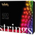 Twinkly Strings - 157.5 ft. Mini LED Light String with 600 RGB LEDs - Green Wire Thumbnail
