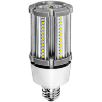 2700 Lumens - 18 Watt - 4000 Kelvin - LED Corn Bulb - 75 Watt Metal Halide Equal - Medium Base - 100-277 Volt - TCP 	L18CCE26U40K