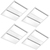 3900 Lumen Max - 35 Watt Max - 2 x 2 LED Troffer Fixture - Three Flat Light Panels - Wattage and Color Selectable Thumbnail