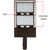 LED Parking Lot Fixture - 36,000 Lumens - 4000 Kelvin - Color Matches Metal Halide Thumbnail