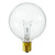 7 Watt - 2 in. Dia. - G16 Globe Incandescent Light Bulb Thumbnail