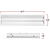 4450 Lumen Max - 29 Watt Max - 1 x 4 Wattage and Color Selectable LED Troffer Fixture Thumbnail