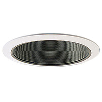 Black Stepped Baffle with