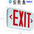 LED Exit Sign - Red Letters - Single Face Thumbnail