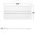 5800 Lumen Max - 50 Watt Max - 2 x 4 LED Troffer Fixture - Three Flat Light Panels - Wattage and Color Selectable Thumbnail