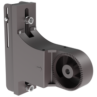 6 in. Mounting Arm - For Square or Round Poles - Bronze - For use with Euri Lighting LED Parking Lot Fixtures - Euri Lighting EAL-DirectMount