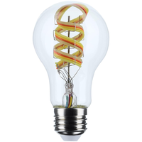 450 Lumens - LED Smart Bulb - A19 Filament - 6 Watt - Color Changing and Tunable White - 2700-5000 Kelvin - 40 Watt Equal - Medium Base - Dimming through STARFISH App - Compatible with Alexa and Google Home - 90 CRI - 120 Volt - Nuvo S11241