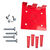Red Face with Photoluminescent Letters Thumbnail