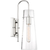 17 in. x 5 in. Wall Sconce Fixture - Clear Glass - Nickel Finish Thumbnail