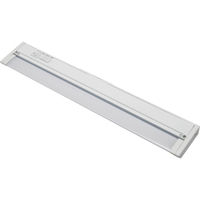 24 in. - Color Selectable LED Under Cabinet Light Fixture - 18 Watt - Kelvin 2700-3000-4000 - 1200 Lumens - White - 120 Volt - Sylvania 62443