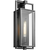 20 in. x 8 in. Outdoor Wall Sconce Fixture - Clear Glass - Black Finish Thumbnail