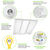 4350 Lumen Max - 30 Watt Max - 2 x 2 Wattage and Color Selectable LED Troffer Fixture with Emergency Backup Thumbnail