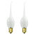 5 Watt - Frost - Bent Tip - Silicone Tip Chandelier Bulb Thumbnail