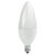 260 Lumens - 4 Watt - 2700 Kelvin - LED Chandelier Bulb - 3.8 in. x 1.4 in. Thumbnail