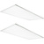 2 x 4 LED Light Fixture - 50 Watt - 3 Lamp Equal - 4000 Kelvin - 2 Pack Thumbnail