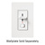 Lutron Skylark S-600PNL-WH - 600 Watt Max. - Incandescent Dimmer with Locator Light Thumbnail
