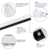 8 ft. Wattage Selectable Architectural LED Linear Fixture with Micro Reflector Lens - Up/Down Light - 9831 Lumen Max - White Thumbnail