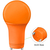 LED A19 Party Bulb - Orange - 9 Watt Thumbnail
