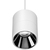 5 in. x 4 in. Wattage Selectable LED Pendant Fixture - Chrome Baffle - White Finish Thumbnail