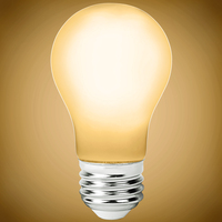 450 Lumens - 5 Watt - 2700 Kelvin - LED A15 Filament Bulb - Opal Finish - 40 Watt Equal - Medium Base - 90 CRI - 120 Volt - PLT-13469