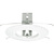 6 in. - White Open Trim Thumbnail