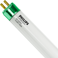 Shatter Resistant - Philips 23080-5 - F14T5/841/ALTO - High Efficiency T5s - 14 Watt - 4100 Kelvin - 22 in - 1350 Lumens - 800 Series Phosphors