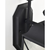 18 in. x 7 in. Outdoor Wall Sconce Fixture - Seeded Glass - Black Finish Thumbnail