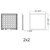 4600 Lumen Max - 35 Watt Max - 2 x 2 Wattage and Color Selectable LED Panel Sensor Ready Fixture Thumbnail