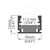 6.56 ft. Anodized Aluminum REGULOR ZWK Channel with Aluminum Insert Thumbnail