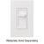 Lutron Skylark Contour - LED/CFL Dimmer - Single Pole Thumbnail