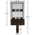 LED Parking Lot Fixture - 36,000 Lumens - 4000 Kelvin - Color Matches Metal Halide Thumbnail