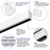 2 ft. Wattage and Color Selectable Architectural LED Linear Fixture with Regressed Lens - Up/Down Light - 2370 Total Lumens - White Thumbnail