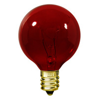 7 Watt - G16 - Transparent Red