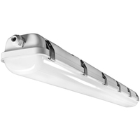 8600 Lumen Max - 60 Watt Max - 4 ft. Wattage and Color Selectable LED Vapor Tight Fixture - Watts 40-50-60 - Kelvin 3500-4000-5000 - IP66 Rated - 120-277 Volt - Halco 28091