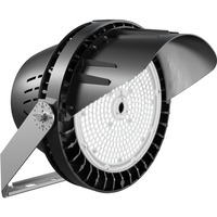 69,604 Lumens - 480 Watt - 5000 Kelvin - LED Industrial Flood and Sport Light Fixture - 55 Deg. Beam Angle - Yoke Mount - 120-277 Volt - PLT-12442