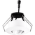 900 Lumens - 8 Watt - 3000 Kelvin - 1 in. New Construction LED Gimbal Downlight Fixture Thumbnail