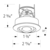 900 Lumens - 8 Watt - 3000 Kelvin - 1 in. New Construction LED Gimbal Downlight Fixture Thumbnail