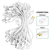 50 ft. - C7 Christmas String Lights - 50 Sockets Thumbnail