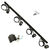 Black - 4 ft. Track Kit - (4) Gimbal Ring Heads Thumbnail