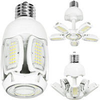 5600 Lumens - 40 Watt - 5000 Kelvin - LED High Bay Retrofit Lamp - 175 Watt Metal Halide Equal - Adjustable Panels - Mogul Base - Operates by Bypassing Ballast - 100-277 Volt - Satco S39751