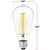 450 Lumens - 5 Watt - 5000 Kelvin - LED Edison Filament Bulb - 5.4 in. x 2.5 in. Thumbnail