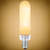 300 Lumens - 4 Watt - 2700 Kelvin - LED T6 Tubular Bulb Thumbnail